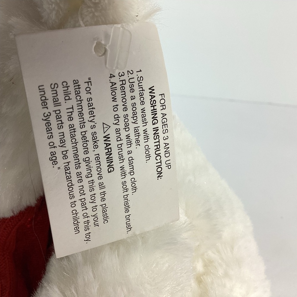 Plush Toy with Red and White Colors - Picture 7 of 11